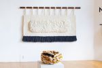 Peanut | Macrame Wall Hanging in Wall Hangings by Keyaiira | leather + fiber | Artist Studio in Santa Rosa. Item made of walnut & cotton
