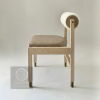 Rody Dining Chair (Sheepskin, oatmeal oak) | Chairs by YJ Interiors. Item composed of oak wood and cotton in mid century modern or contemporary style