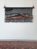 Mountain Modern Macrame Wall Hanging | Wall Hangings by MossHound Designs by Nicole Hemmerly. Item composed of wool compatible with boho and eclectic & maximalism style