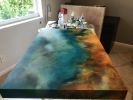 Moving Forward, | Oil And Acrylic Painting in Paintings by Lifrancis Rojas. Item composed of canvas