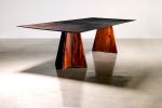 Fierro Table in Argentine Rosewood by Costantini | Dining Table in Tables by Costantini Design. Item composed of wood and metal