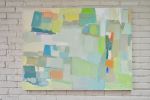 Flying Landscape I | Oil And Acrylic Painting in Paintings by LangfordArt | Charleston Artist Collective in Mount Pleasant. Item made of canvas with synthetic
