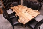 Live Edge Wood Dining Table made from Myrtle Burl | Tables by Lumberlust Designs. Item made of wood