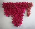 The Bougainvilleas | Tapestry in Wall Hangings by Cristina Ayala. Item composed of wool and fiber