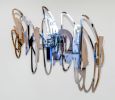 WHOA! Abstract Scribble Mirror (Rose Gold) | Decorative Objects by Ryan Coleman. Item composed of synthetic compatible with minimalism and contemporary style