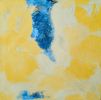 Remnants #1 — Contemporary Abstract Oil on Canvas (18×18 in) | Oil And Acrylic Painting in Paintings by Vincent Salvati – Contemporary Abstract Painter | NJ`. Item made of canvas works with contemporary style