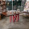 Charlevoix Dining Table | Tables by Alex Drew & No One. Item composed of wood and steel