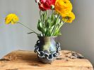 Ceramic Chain Vase Handmade Ceramic Vase | Vases & Vessels by D'Earth Pottery | Los Angeles in Los Angeles. Item made of stoneware