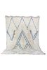 VINTAGE MOROCCAN BENI OUARAIN RUG | Area Rug in Rugs by Kechmara Designs. Item composed of fabric and fiber