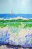 Sea adventure 6. | Oil And Acrylic Painting in Paintings by IRYNA KASTSOVA. Item made of canvas works with coastal & mediterranean style