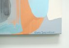 Partygoer | Oil And Acrylic Painting in Paintings by Claire Desjardins. Item composed of canvas