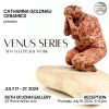 Venus Mourning | Sculptures by Catharina Goldnau Ceramics. Item composed of stone in minimalism or contemporary style