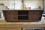 shoe cabinet / bench | Benches & Ottomans by In Element Designs. Item composed of walnut