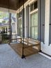 Outdoor Porch Swing Bed | Bimini Teak Swing Daybed | Couches & Sofas by ModHaven. Item in coastal or modern style