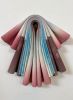 Electric Blue | Wall Sculpture in Wall Hangings by Susan Maddux. Item made of canvas & fiber compatible with boho and japandi style