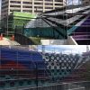 Tyson Luxury Lilies Mural | Street Murals by Michael Pacheco | Tysons Biergarten in Tysons. Item composed of synthetic