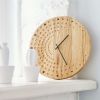Oak Wood Wall Clock ILMARS | Decorative Objects by DABA. Item made of oak wood compatible with minimalism and contemporary style