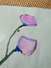 Pink Tulips | Oil And Acrylic Painting in Paintings by Erin Donahue Tice Fine Art. Item made of paper & synthetic