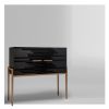 Vind Modern Sideboard in Gold color finish | Storage by Lara Batista