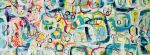 Love And Peace | Oil And Acrylic Painting in Paintings by Darlene Watson Abstract Artist. Item made of canvas with synthetic