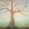 "Under the Moon’s Watch" - Original Painting | Oil And Acrylic Painting in Paintings by DaggArt