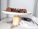 Trio C Serving Plate - 2 | Dinnerware by Foia. Item made of wood with steel works with boho & contemporary style