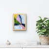 Abstract, colorful and bright encaustic painting | Oil And Acrylic Painting in Paintings by Heather Kirtland. Item composed of canvas