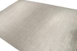 Rug & Kilim’s Plain Contemporary Rug in Solid Silver | Area Rug in Rugs by Rug and Kilim