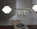 id031-v | Chandeliers by Gallo. Item composed of metal & glass