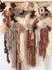 L Eva’s Doodlings Woven wall decoration, coral reef in beige | Tapestry in Wall Hangings by Awesome Knots. Item made of cotton & fiber