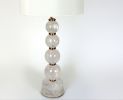 Regis Rock Crystal Lamp | Lamps by Ron Dier Design | Kips Bay Palm Beach Showhouse in West Palm Beach