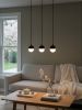 Modern Triple Pendant Light | Pendants by ATELIER 10. Item composed of metal in minimalism or contemporary style