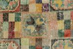 Vintage Zeki Múren Square Rug in Polychromatic Geometric | Area Rug in Rugs by Rug and Kilim