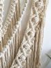 Macrame Wall Hanging "Nil" | Wall Hangings by Damla. Item made of wood with cotton works with boho style