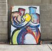 Attention Truckers | Mixed Media in Paintings by Dale Voelker. Item made of paper compatible with contemporary and modern style