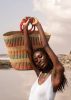 Saah Tote Bag | Storage Basket in Storage by AKETEKETE. Item made of fiber compatible with boho and minimalism style