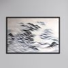 Floating in light | Oil And Acrylic Painting in Paintings by Francesca Borgo. Item made of wood & aluminum compatible with minimalism and contemporary style