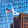 Back Bay Reflections | Oil And Acrylic Painting in Paintings by Ann Gorbett Palette Knife Paintings | The Artist’s Studio and Gallery in Foxborough. Item composed of synthetic