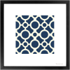 Framed Poster - Art Print 4x4 Círculos - Azul | Prints by Alzuleycha. Item composed of paper