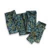 Block Print Table Napkins Flower Field | Set of 4 | Linens & Bedding by ichcha. Item composed of cotton compatible with boho and minimalism style