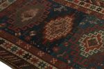 Antique Caucasian tribal rug, with Guls and pictorial | Area Rug in Rugs by Rug and Kilim