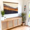 Modern Fiber Art | Macrame Wall Hanging in Wall Hangings by Inspire By Kelsey (Kelsey Cerdas Art). Item composed of wood and fiber in boho or minimalism style