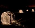 Hay Bales #4, 48" x 62" ed.4 | Photography by Chris Becker | Holly Hunt New York in New York. Item composed of paper