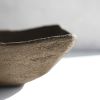 Four Cornered Centerpiece Bowl in Textured Earthen Brown | Decorative Bowl in Decorative Objects by Carolyn Powers Designs. Item made of concrete compatible with minimalism and contemporary style