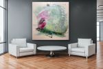 Sliding | Oil And Acrylic Painting in Paintings by Marine Gueguen Strage. Item composed of canvas and synthetic