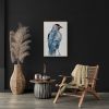Jackdaw : Original Watercolor Painting | Paintings by Elizabeth Becker. Item composed of paper compatible with boho and minimalism style