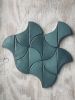 Grand Wave 3x6 Ceramic Tile (SQFT) | Tiles by Lea Nigel Studios. Item made of ceramic works with boho & mid century modern style