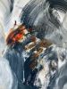Whispers | Oil And Acrylic Painting in Paintings by Darlene Watson Abstract Artist. Item composed of canvas & synthetic