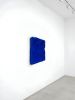 STRATUM — Ultramarine Plaster Wall Sculpture | Wall Hangings by Sizmari. Item composed of fiber in minimalism or contemporary style