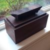 Wenge pet ern, specialty decorative box | Decorative Tray in Decorative Objects by SjK Design Studios. Item composed of walnut in minimalism or mid century modern style